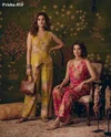 K 1113 By Naisha Vatican Discharge Printed Co Ord Set
